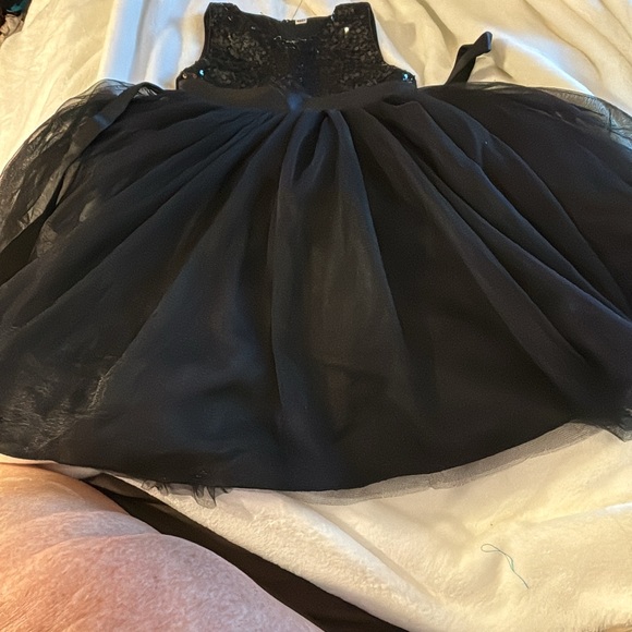 New pageant sleeveless top zipper up back sequins on front top - Picture 3 of 15